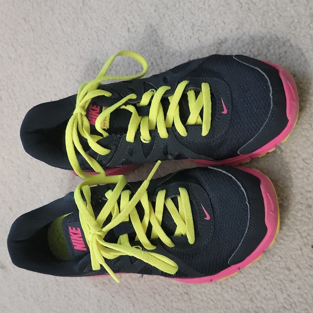 Nike neon sneakers